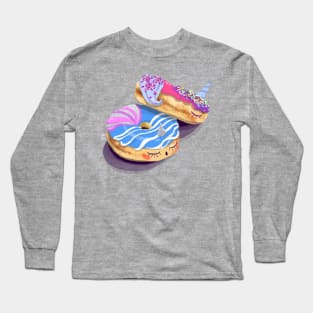 Unicorn donut Long Sleeve T-Shirt